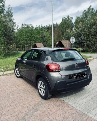 Citroen C3 cena 43500 przebieg: 45400, rok produkcji 2020 z Częstochowa małe 22